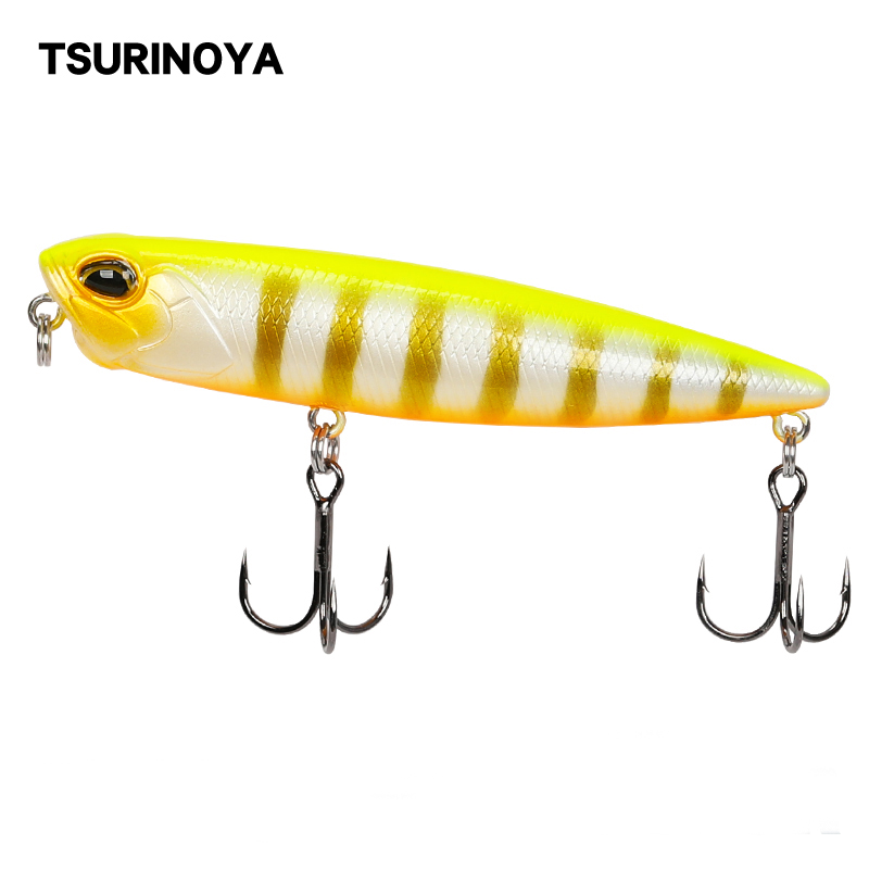 Fishing Lure Jerkbait - をtsurinoyaフローティングペンシルfihsiingルアーDW58 DW59 85ミリメートル10.5グラム110ミリメートル20.5グラムトップウォータークランクベイト低音ハード餌ジャークベイト