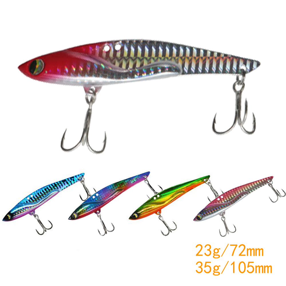 Fishing Lure Swimbait - 2個セット 105mm 35g 72mm 23g VIBフィッシングルアー