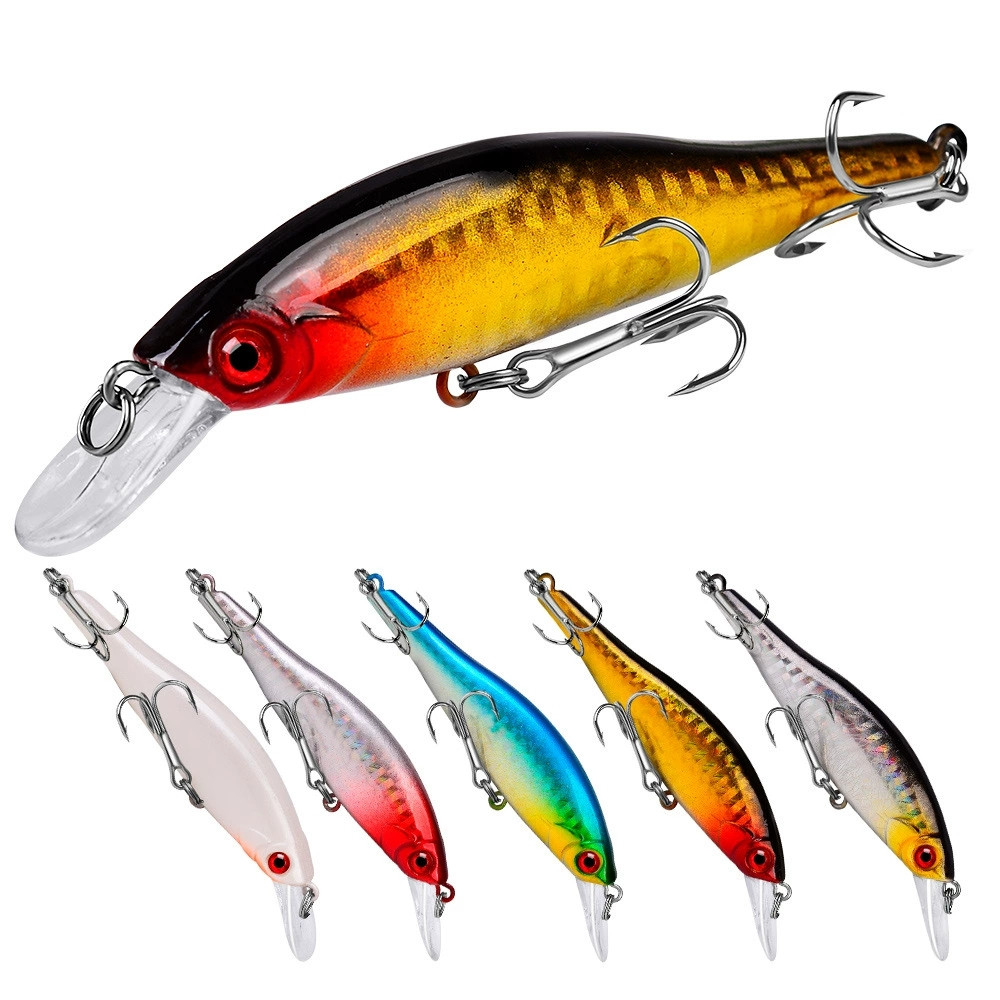 Fishing Lure Jerkbait - 5色展開 イカ型 海釣りルアー ディープダイビング ジャークベイト シンキングベイト