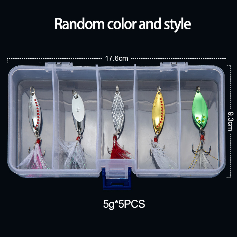 Fishing Lure Spinnerbait - 金属スプーンスピナー釣りルアー 5 グラム 7 グラム 10