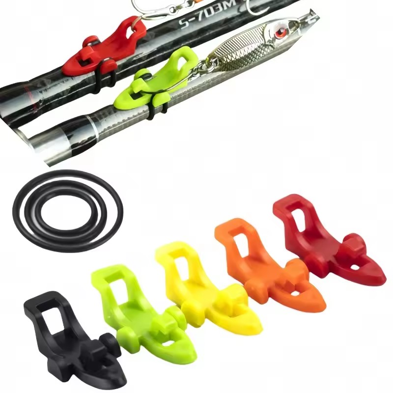 Fishing Lure Jig - 10/20/30 個釣り竿ポールフックキーパールアーベイトホルダールアーアクセサリージグフック安全保持ホルダー釣りツール