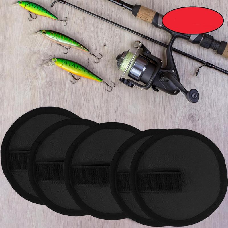 Fishing Lure Kit - 4 個釣りフックカバーアップグレードされたオックスフォード布ルアー餌カバープロフェッショナル屋外釣りアクセサリー釣り愛好家のため