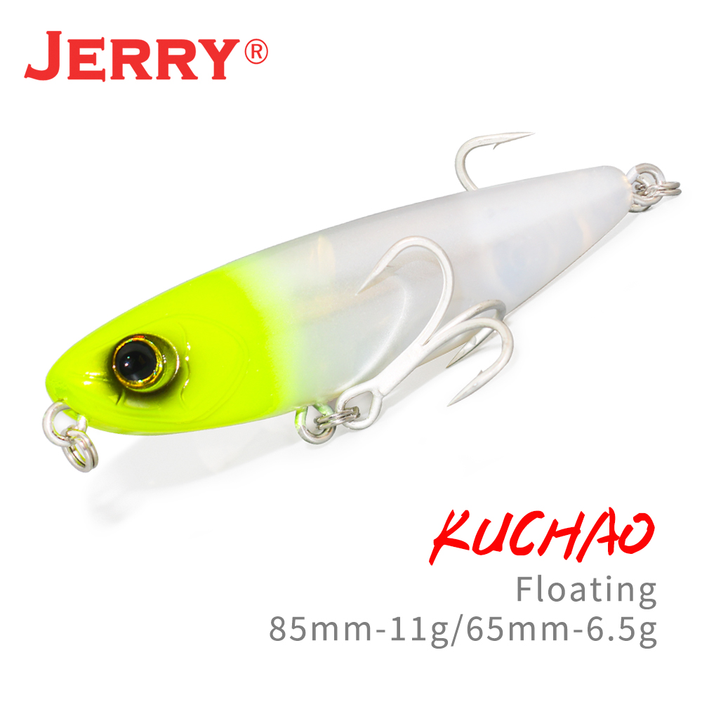 Fishing Lure Topwater - ジェリー Kuchao トップウォーターペンシルロック釣りルアー 65/85 ミリメートル 6.6/11.1