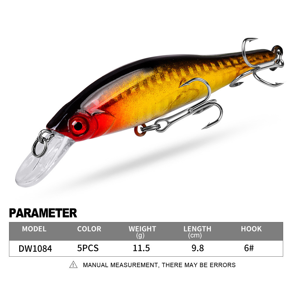 5色展開 イカ型 海釣りルアー ディープダイビング ジャーク - Fishing Lure Jerkbait のレビューと価格