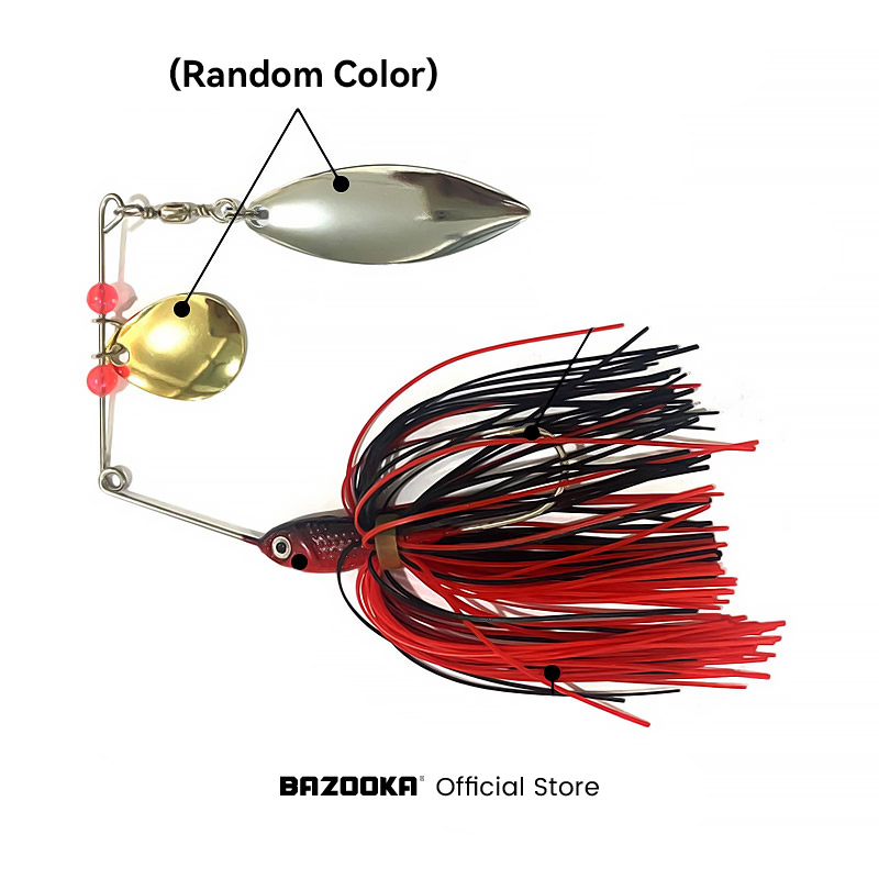 バズーカ 15 グラム 18 グラムスピナーベイト釣りルアー - Fishing Lure Swimbait のレビューと価格