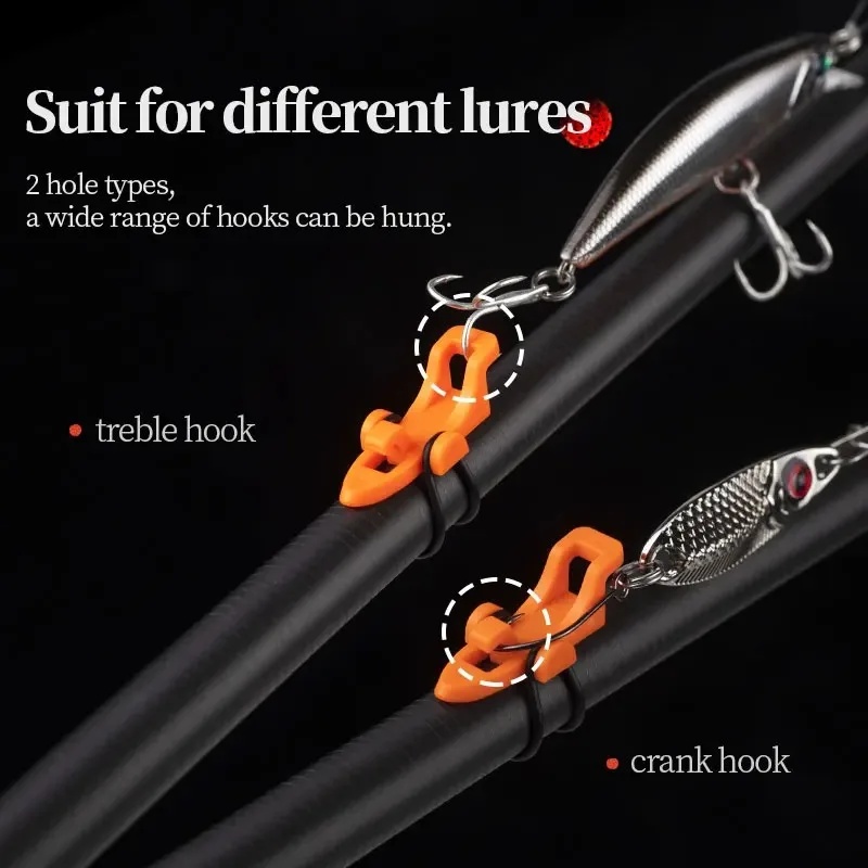 10/20/30 個釣り竿ポールフックキーパールアーベイトホ - Fishing Lure Jig のレビューと価格