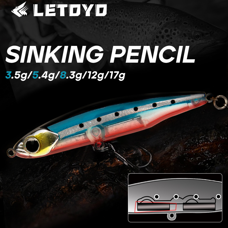 レトヨ シンキングペンシル 17g 12g-3.5g 人工餌 - Fishing Lure Swimbait のレビューと価格