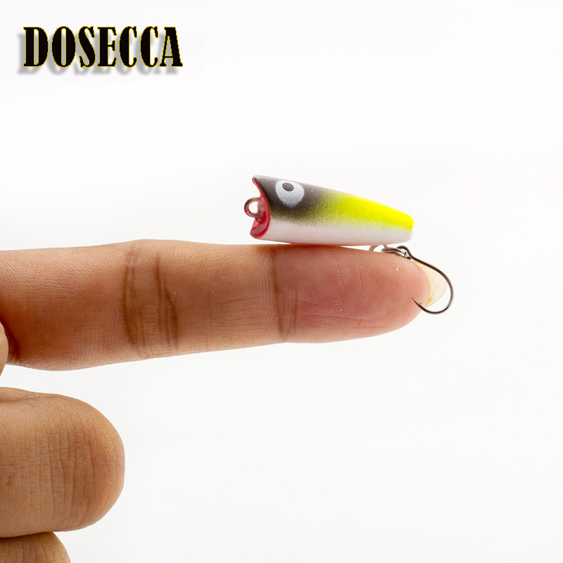 1つの人工釣り餌,魚を捕まえるためのルアー,ミノー釣り道具, - Fishing Lure Popper のレビューと価格