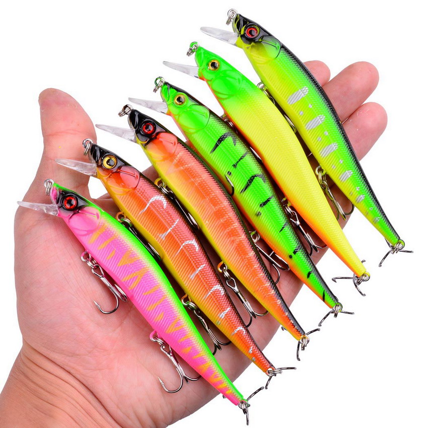 1 個釣りルアー 115 ミリメートル/14 グラムミノーク - Fishing Lure Swimbait のレビューと価格