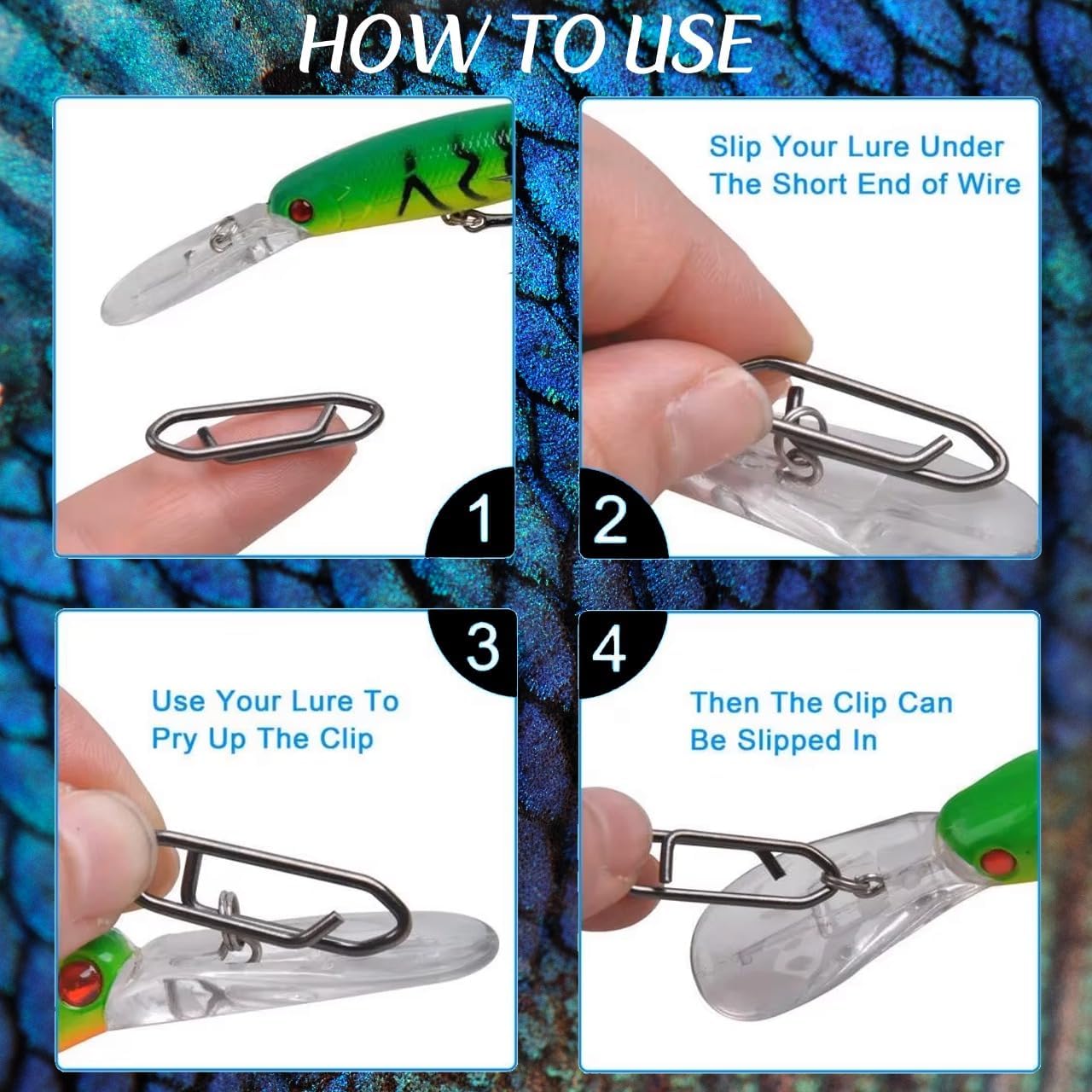 9KM フィッシングスナップキット 110個入り パワーフィ - Fishing Lure Kit のレビューと価格