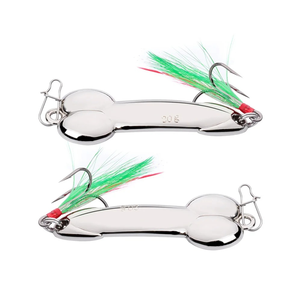 金属スプーンペニス形状釣りルアー 5 グラム 10 グラム  - Fishing Lure Spoon のレビューと価格