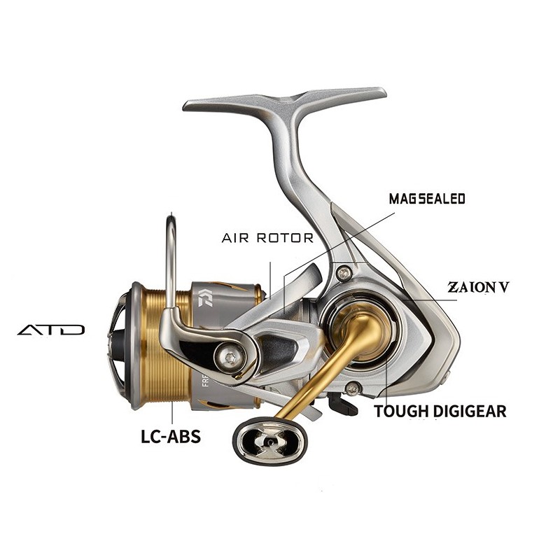 ダイワ 21 フリームス LT スピニング釣りリール 7+1 - Daiwa Reel Bg のレビューと価格