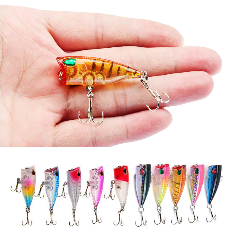 YUCONG 1PC ミニポッパー釣りルアー 4 センチメー - Fishing Lure Swimbait のレビューと価格
