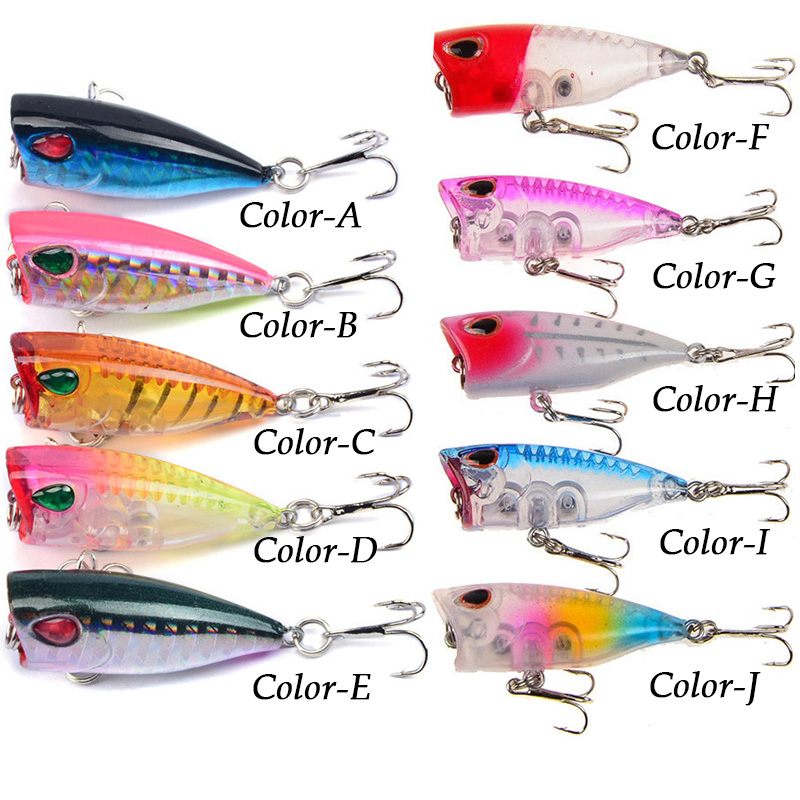 YUCONG 1PC ミニポッパー釣りルアー 4 センチメー - Fishing Lure Swimbait のレビューと価格
