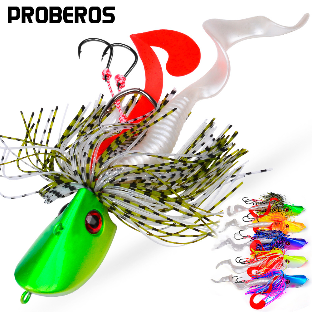 プロベロス ウォブラー ブラックフィッシュ バスベイト ジギ - Fishing Lure Blade Bait のレビューと価格