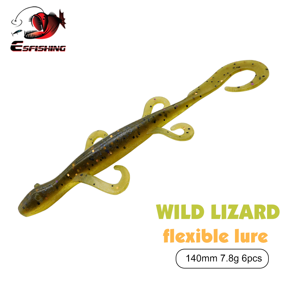 ESFISHING フィッシング ルアー ワイルド リザード - Fishing Lure Swimbait のレビューと価格