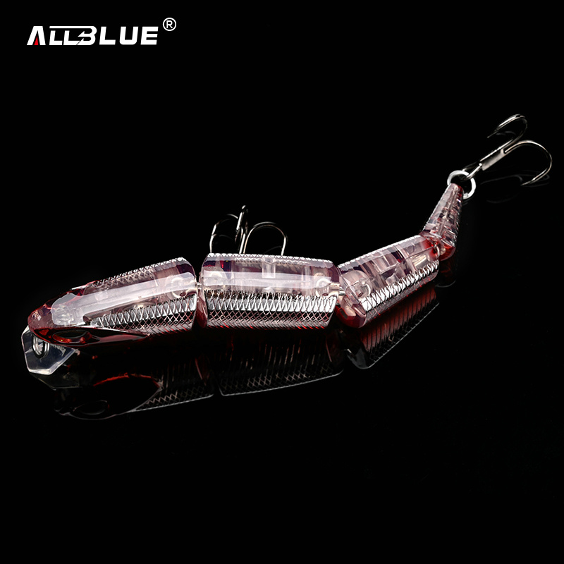 ALLBLUE プロフェッショナルジョイントスイムベイト 7 - Fishing Lure Popper のレビューと価格