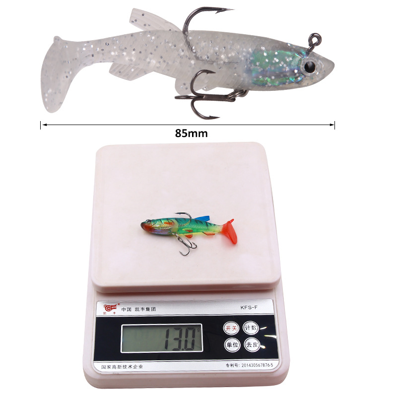 T テールソフト餌ソフトルアーシリコン餌 8.5 センチメー - Fishing Lure Soft Plastic のレビューと価格